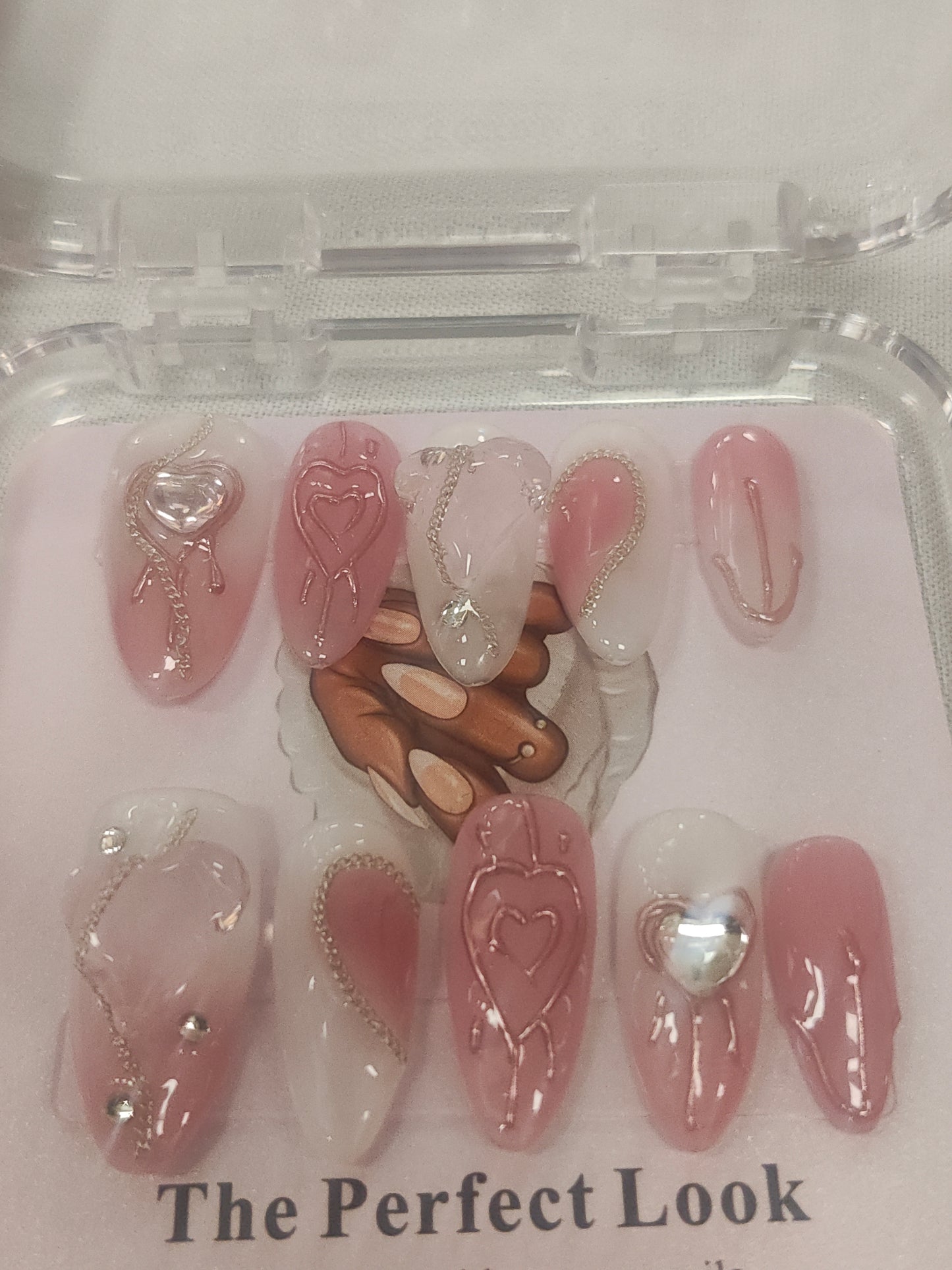 Sweet heart nails