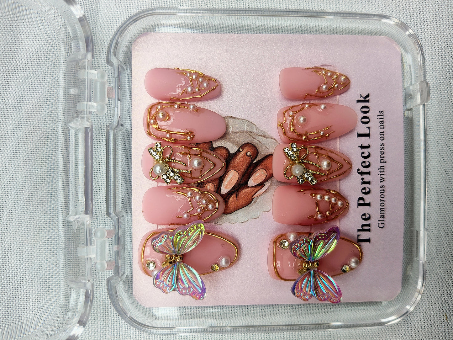 Cosmo pink butterfly