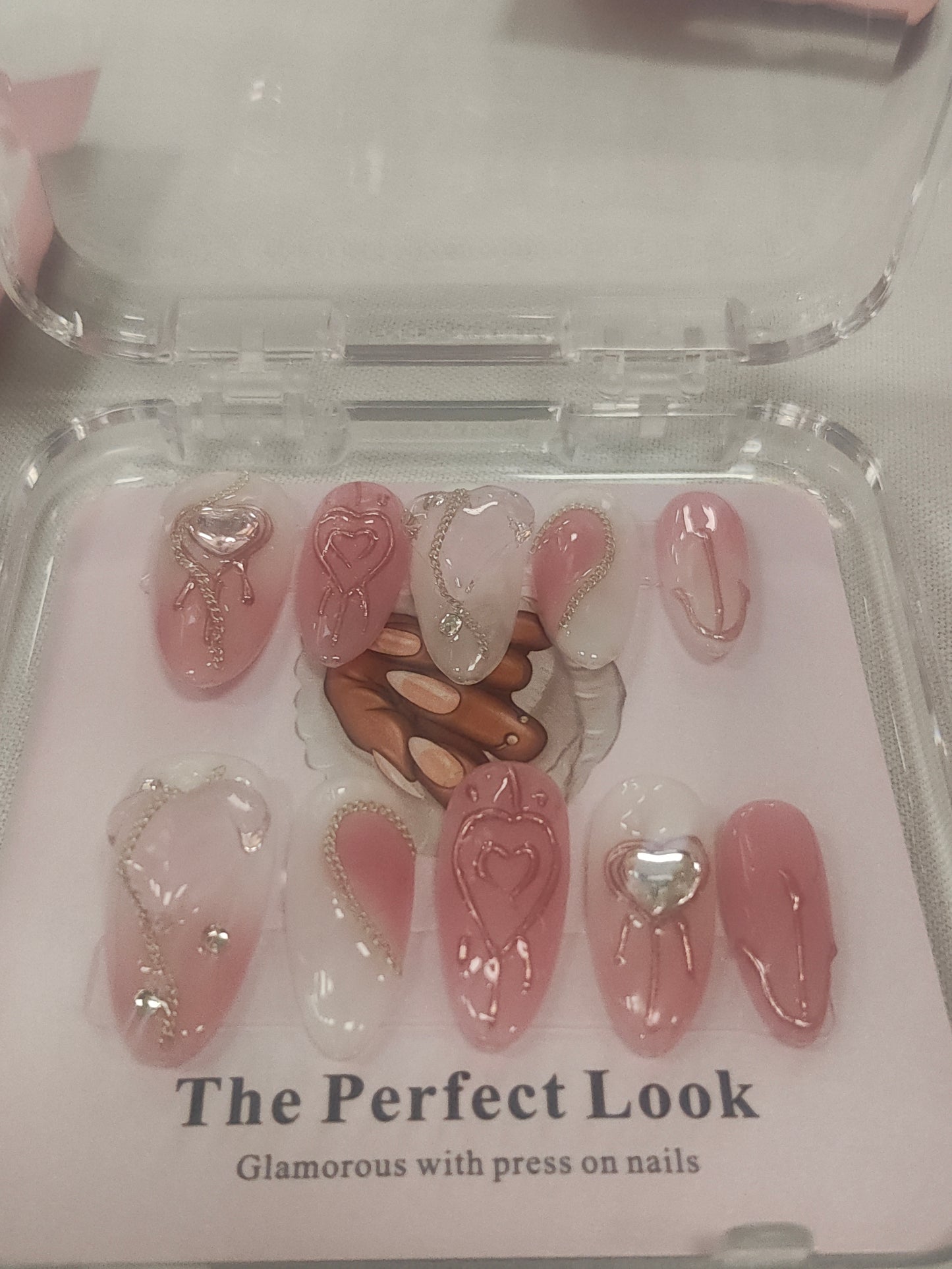 Sweet heart nails