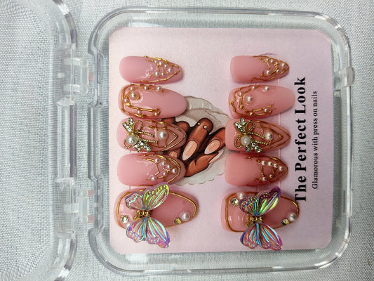 Cosmo pink butterfly
