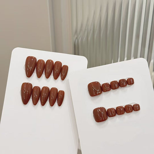 Caramel brown